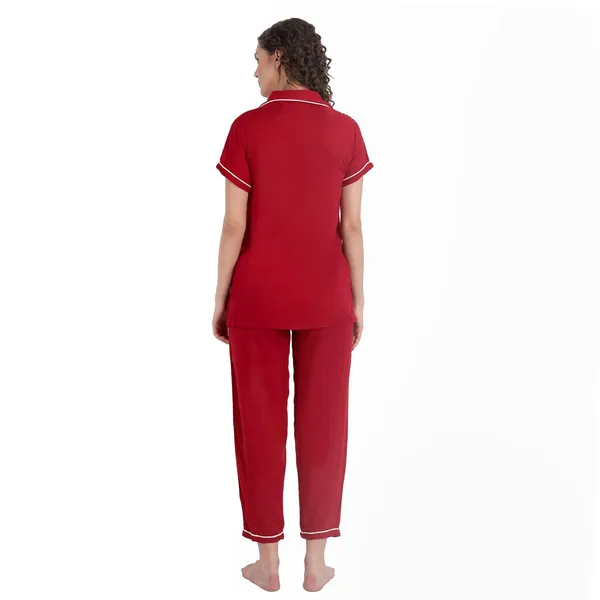 Magic_Maroon_Chikankari_Hand_Embroidered_Women_Night_Suit_Lounge_Wear_Rayon