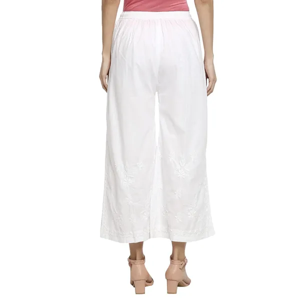 Pristine_White_Cigarette_Pants_Palazzo_Salwar_Chikankari_Hand_Embroidered_Lycra_Cotton