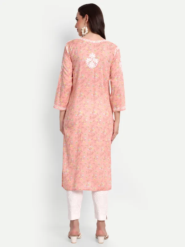 Indiankala4u_Lucknow_Chikankari_Hand_Embroidered_kurta___MulMul_Cotton