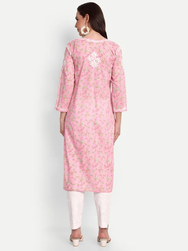 Indiankala4u_Lucknow_Chikankari_Hand_Embroidered_kurta___MulMul_Cotton