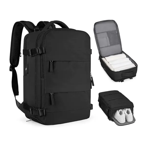 Tressential Black Light Weight Adjustable Premium Quality Travel Backpack Price in India Buy Tressential Black Light Weight Adjustable Premium Quality Travel Backpack online at undefined