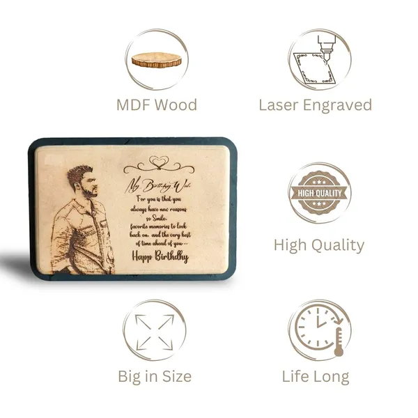 Brown_Custom_Engraved_Wooden_Photo_Frame_??_Unique_Birthday,_Anniversary,_Love_&_Friendship_Gift_??_Personalize_Your_Special_Memories_|_Customizable