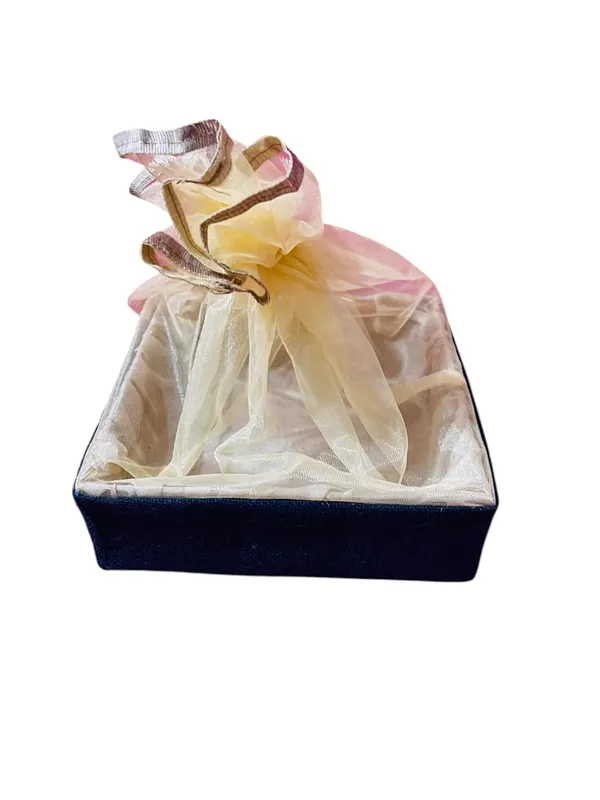 Eco-Friendly_Jute_Gift_Hamper_Basket_Tray_Handcrafted_Corporate_Gift_Box_Wedding/Event_Including_With_Net_Decoration_Natural_Jute_Navy_Blue_(Size-20X20X7.6)