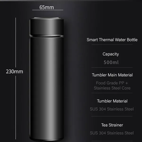 Sleek_Black_Stainless_Steel_Personalised_Temperature_Hydration_Bottle_|_Customized