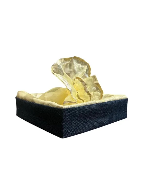 Eco-Friendly_Jute_Gift_Hamper_Basket_Tray_Handcrafted_Corporate_Gift_Box_Wedding/Event_Including_With_Net_Decoration_Natural_Jute_Navy_Blue_(Size-25X25X7.6)