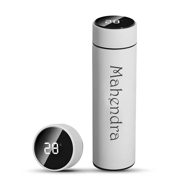 Sleek_White_Personalised_Stainless_Steel_Temperature_Hydration_Bottle_|_Customized