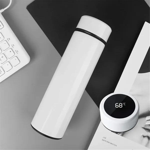 Sleek_White_Personalised_Stainless_Steel_Temperature_Hydration_Bottle_|_Customized