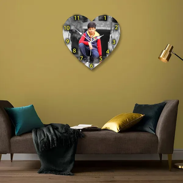 Heart_Shape_Personalized/Customized_Wooden_Analog_Wall_Clock_With_Photo_For_Anniversary_Wedding_Or_Birthday_And_Custome_Clock_Photo_Frame_For_Girlfriend_Boyfriend_(Heart_Shape,_23_X_23_Centimetre)_|_Customizable