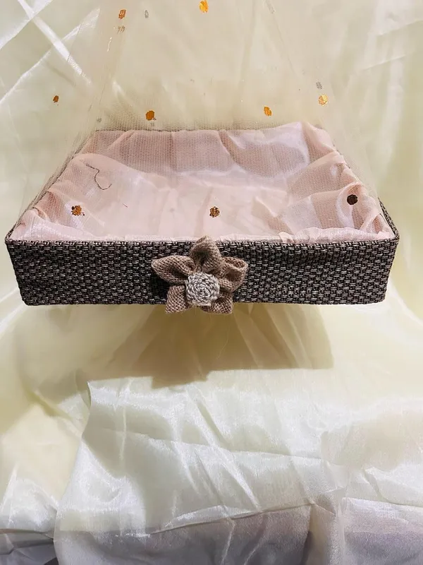 Jute_Mdf_Gift_Hamper_Basket_With_Flower_In_3_Different_Sizes_(12X12X2.25")