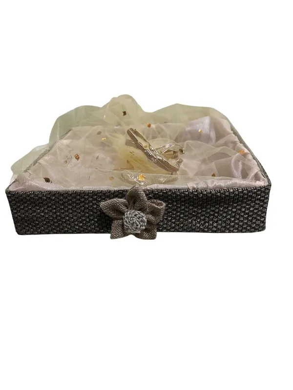 Jute_Mdf_Gift_Hamper_Basket_With_Flower_In_3_Different_Sizes_(12X12X2.25")