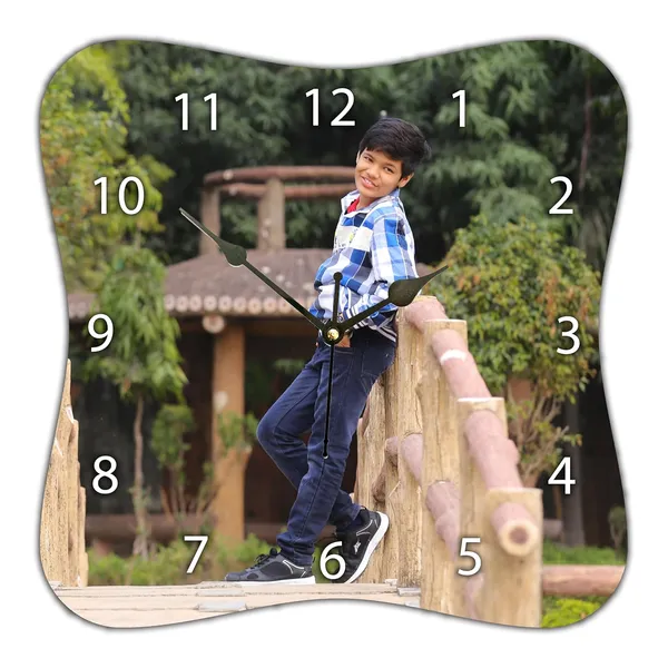 Squeeze_Shape_Personalized/Customized_Wooden_Analog_Wall_Clock_With_Photo_For_Anniversary_Wedding_Or_Birthday_And_Custome_Clock_Photo_Frame_For_Girlfriend_Boyfriend_(Squeeze_Shape,_23_X_23_Centimetre)_|_Customizable