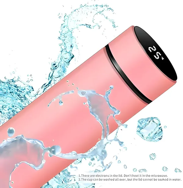 Sleek_Pink_Personalised_Stainless_Steel_Temperature_Hydration_Bottle_|_Customized
