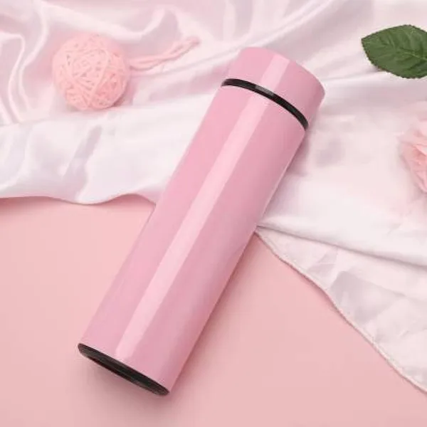 Sleek_Pink_Personalised_Stainless_Steel_Temperature_Hydration_Bottle_|_Customized