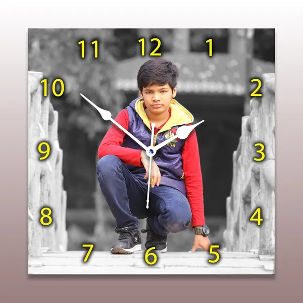Square_Shape_Personalized/Customized_Wooden_Analog_Wall_Clock_With_Photo_For_Anniversary_Wedding_Or_Birthday_And_Custome_Clock_Photo_Frame_For_Girlfriend_Boyfriend_(Square_Shape,_23_X_23_Centimetre)_|_Customizable