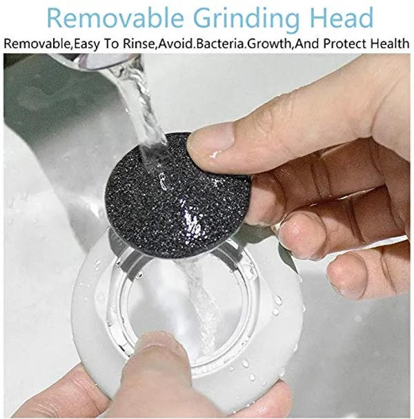 White_Rechargeable_And_Water_Resistant:_Pedi_With_Two_Speeds_Cracked_Heels_Repair_Machine