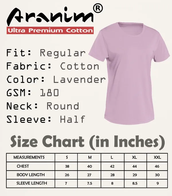 Lavender_Round_Neck_Half_Sleeve_Regular_Fit_Solid_Cotton_T-Shirt_for_Men_and_Women