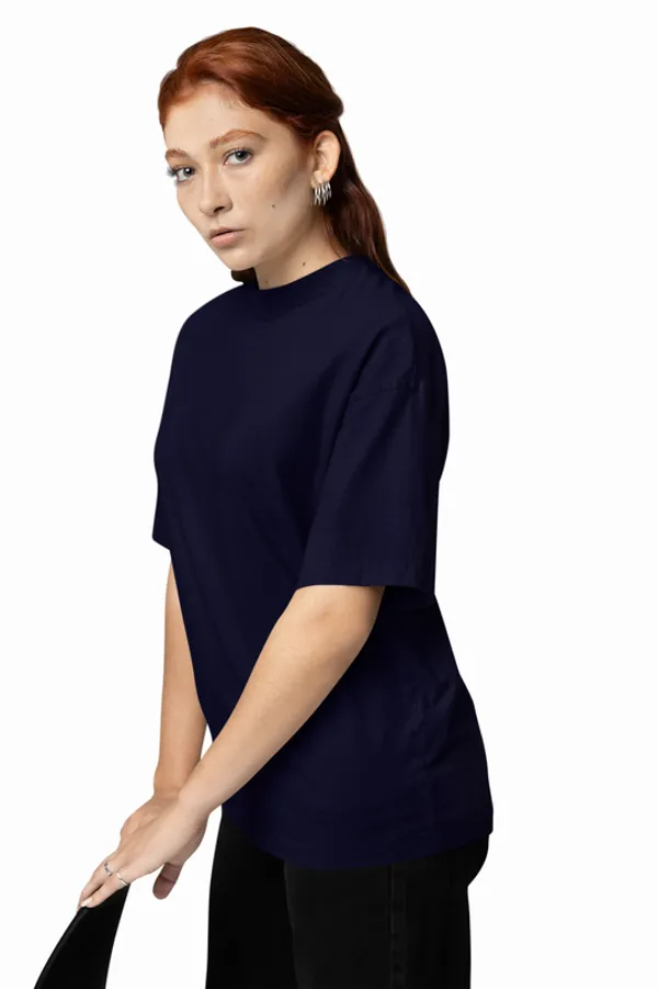 Navy_Blue_Unisex_Oversized_Plain_Cotton_T-Shirt