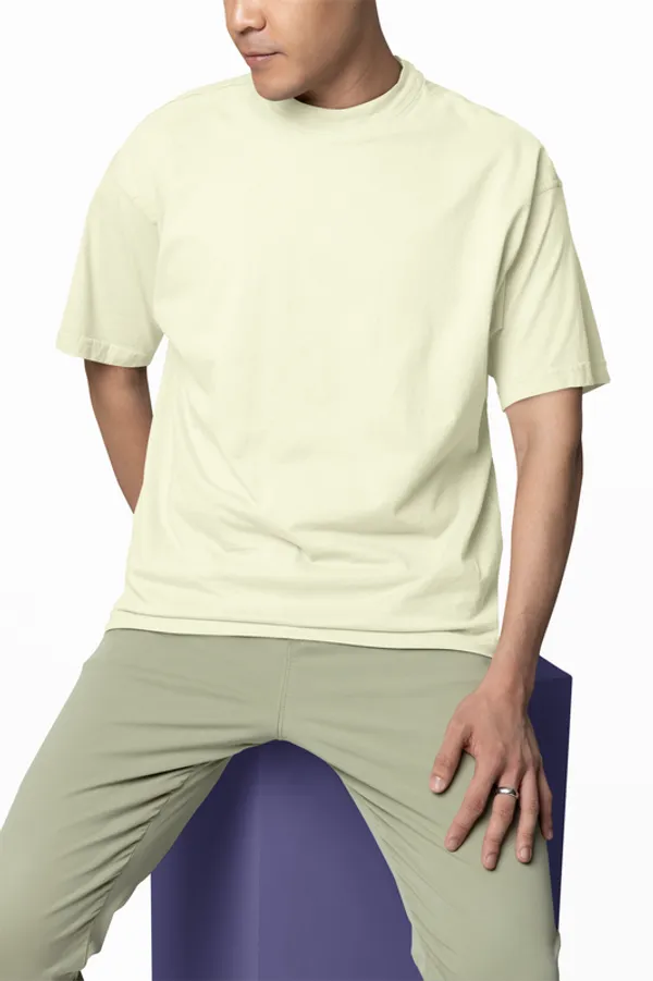 Off_White_Unisex_Oversized_Plain_Cotton_T-Shirt