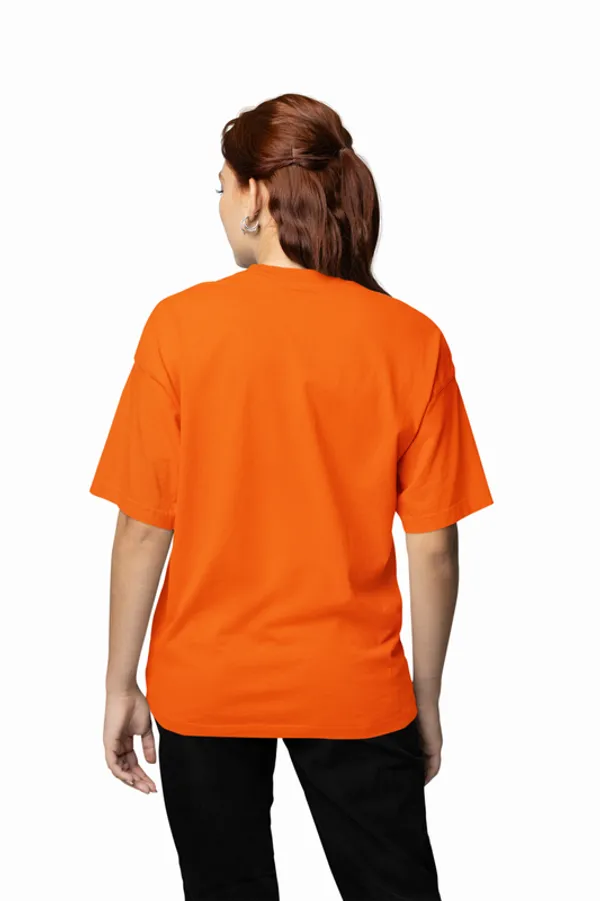 Orange_Unisex__Oversized_Plain_Cotton_T-Shirt