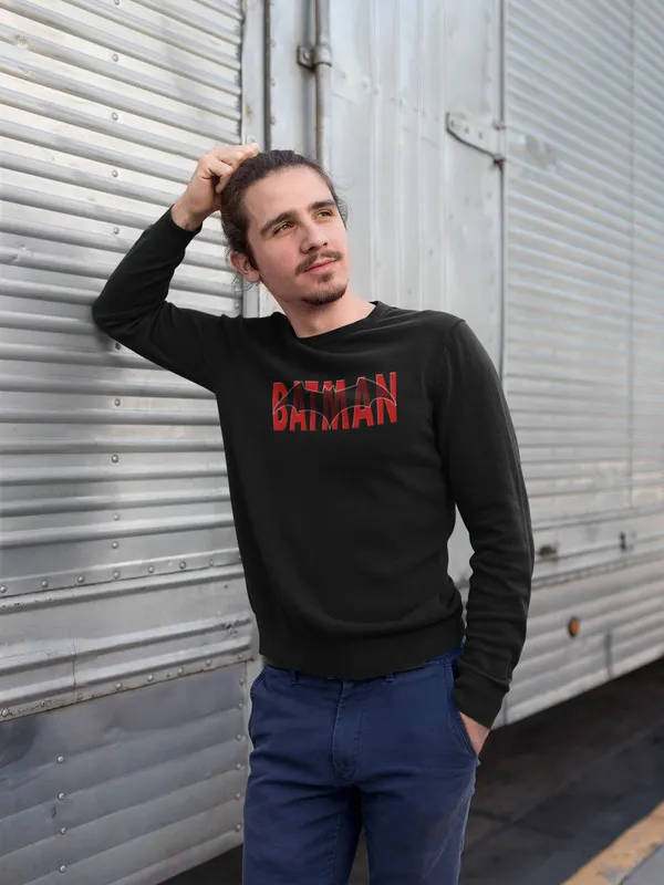 BATMAN-_320_GSM_Black_Sweatshirt_for_Winterwear_for_Men