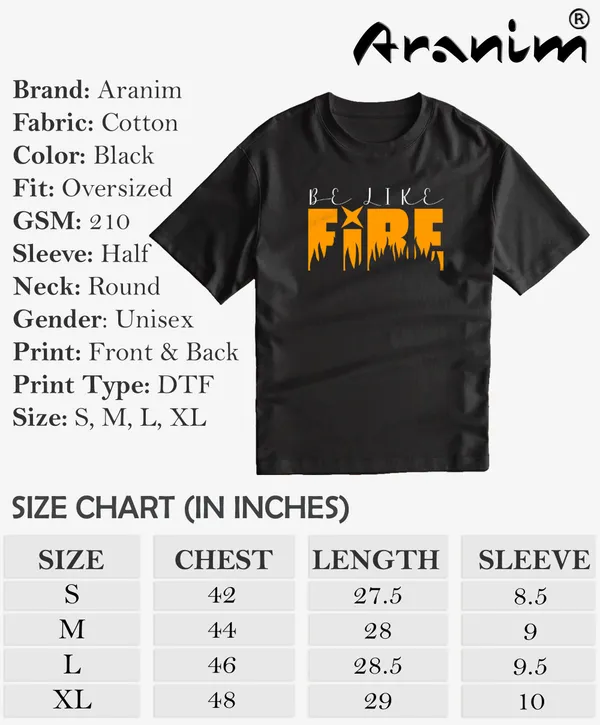 Black_Unisex_'Fire'_Beige__Oversized_Printed_Cotton_T-Shirt