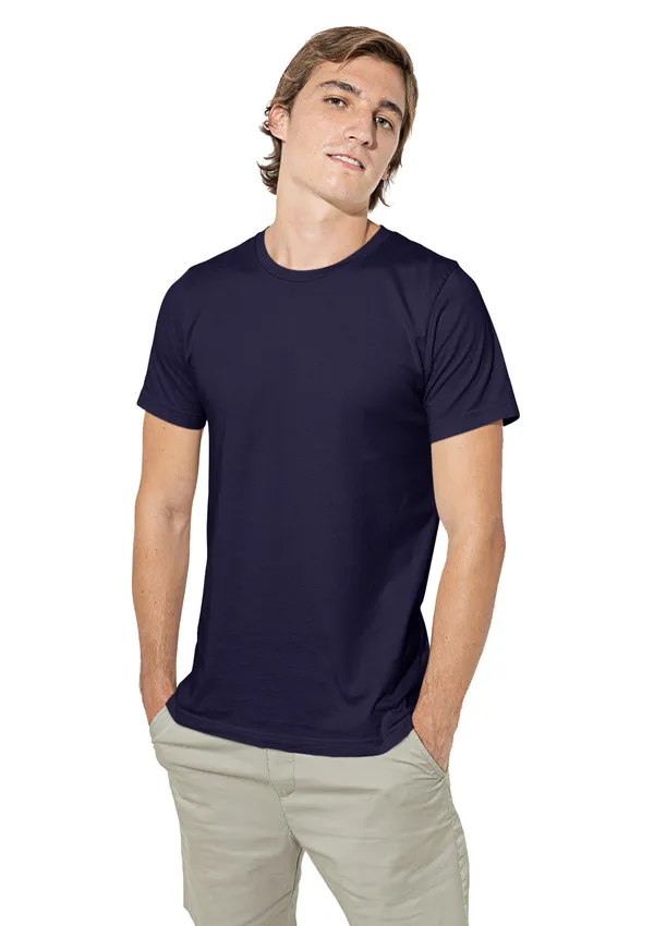 Navy_Blue_Round_Neck_Half_Sleeve_Regular_Fit_Solid_Cotton_T-Shirt_for_Men_and_Women