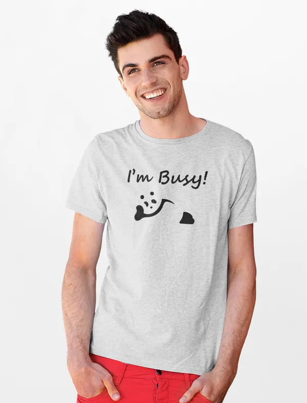 Light_Grey_Round_Neck_Half_Sleeve_Regular_Fit_Solid_Funny_Slogan_Printed_Cotton_T-Shirt_for_Men_and_Women