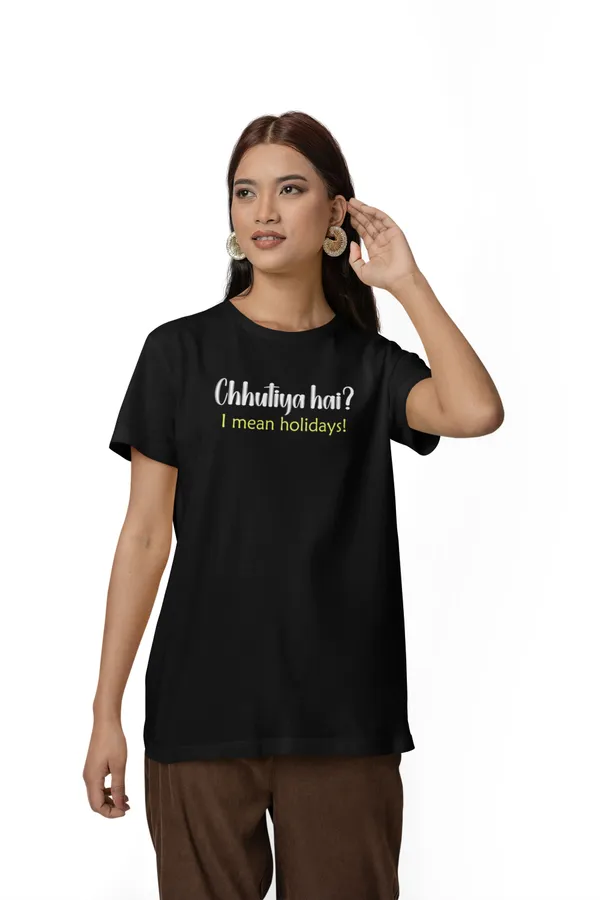 Black_Round_Neck_Half_Sleeve_Regular_Fit_Solid_Funny_Slogan_Printed_Cotton_T-Shirt_for_Men_and_Women