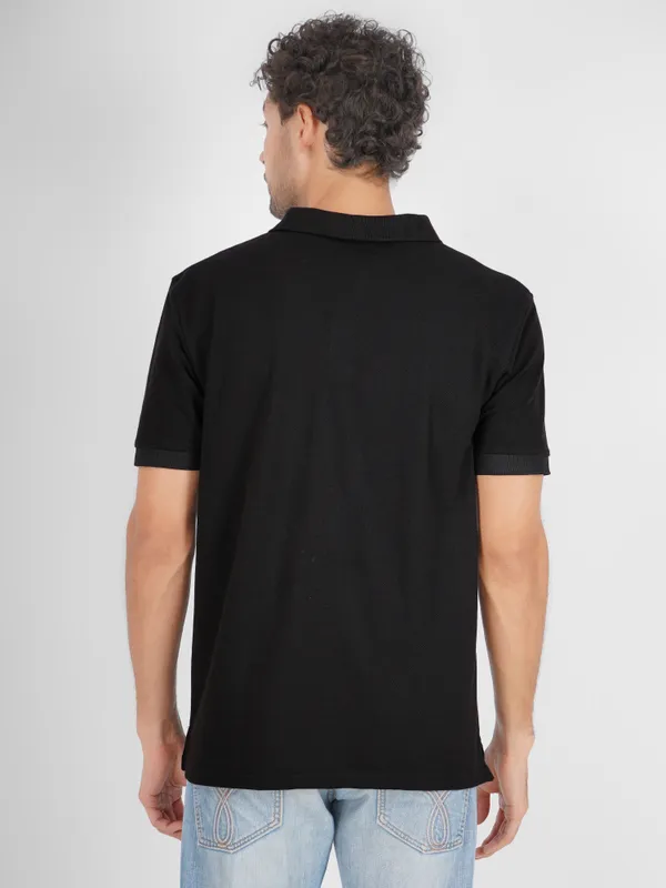 Men’s_Premium_Solid_Black_Polo_T-Shirt_|_Cotton_Blend_Half_Sleeve_Collar_T-Shirt_for_Casual_&_Smart_Wear
