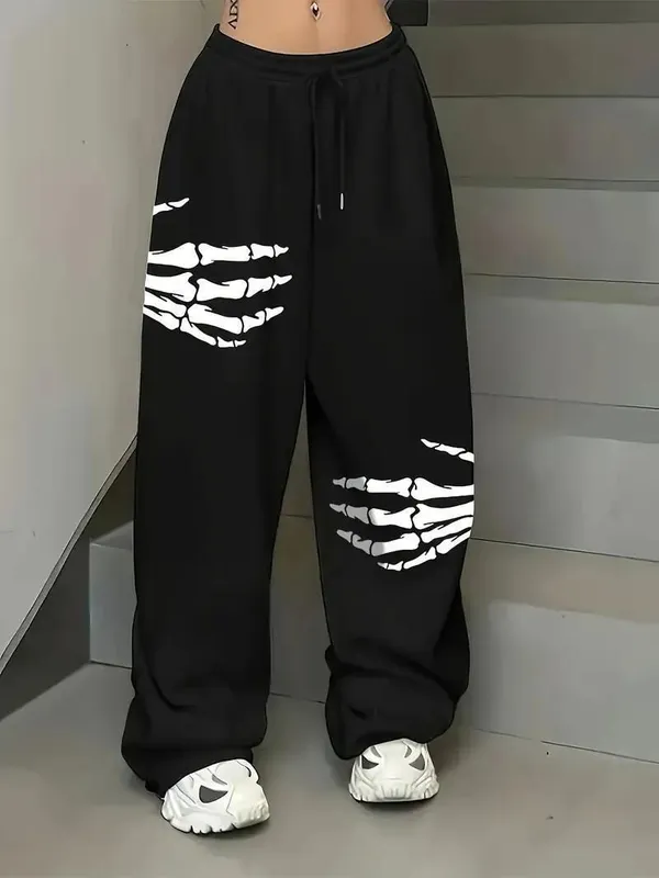 Black__Mimid__Pure_Cotton_Printed_Track_Pant_For_Women