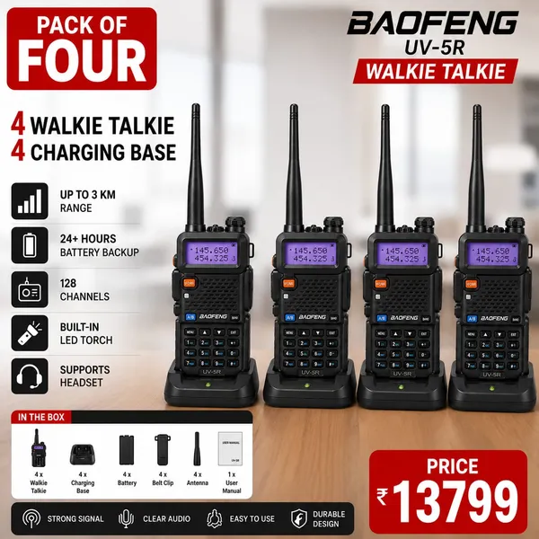 BAOFENG_UV-5R_Walkie_Talkie_Pack_of_4
