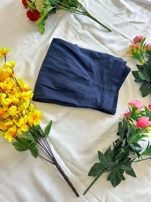 Blue_Cotton_Solid_Afghani_Pant_For_Women