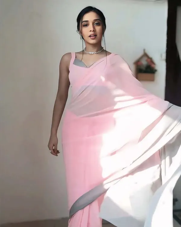 Pink_Color_1-Minute_Ready_to_Wear_Premium_Georgette_Saree_with_Blouse_Piece