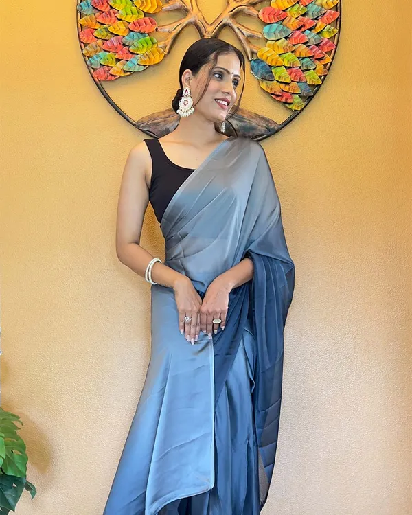 Blue_Color_1-Minute_Ready_To_Wear_Chiffon_Saree_With_Blouse_Piece