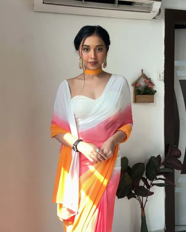 Muti_Color_1-Minute_Ready_To_Wear_Georgette_Saree_With_Blouse_Piece