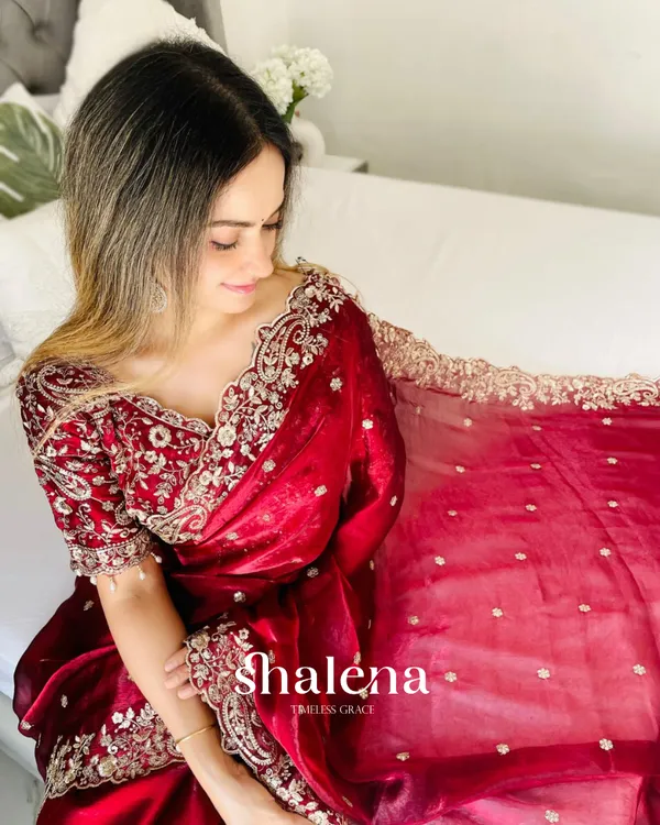 Nemesis_Red_Embroidery_Work_Fancy_Silk_Saree_With_Engrossing_Full_Stitched_Blouse