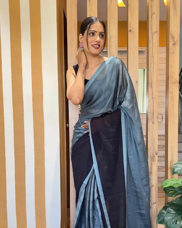Rama_Color_1-Minute_Ready_To_Wear_Naylon_Saree_With_Blouse_Piece