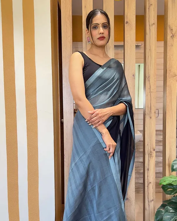 Rama_Color_1-Minute_Ready_To_Wear_Naylon_Saree_With_Blouse_Piece