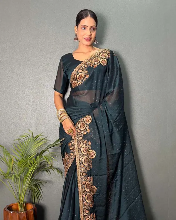 Lite_black_Color_1_-_Minute_Ready_to_Wear_Rangoli_silk_Saree_with_Unstitch_Blouse_Piece