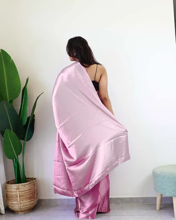 Pink_Colour_1-Minute_Ready_To_Wear_Chiffon_Saree_With_Blouse_Piece