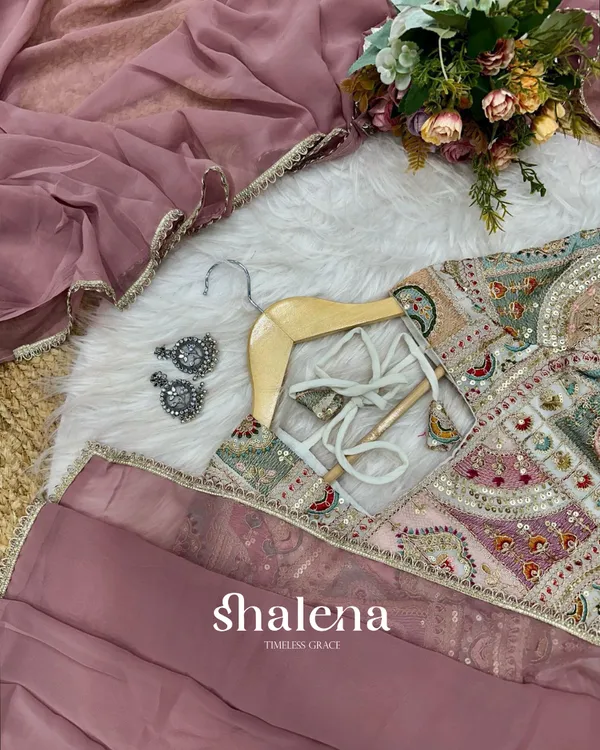 Scintilla_Pink_Georgette_Silk_Saree_With_Embroidery_Work_Blouse_Piece