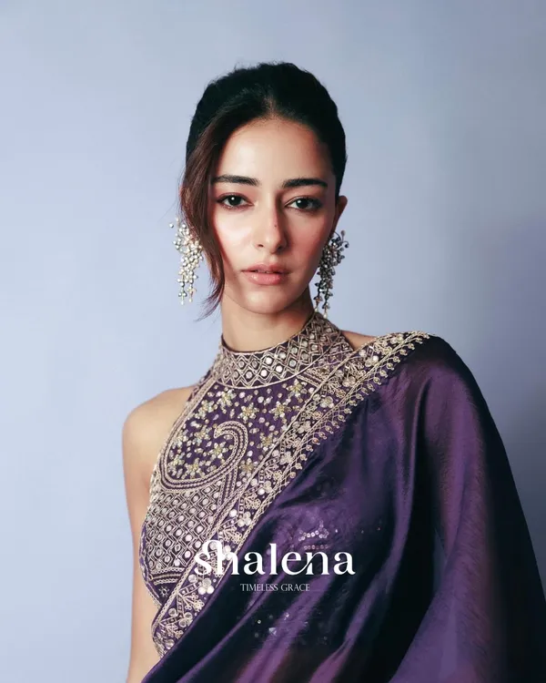 Purple_Color_Two_Tone_Fancy_Silk_Saree_with_Embroidery_Lace_Work