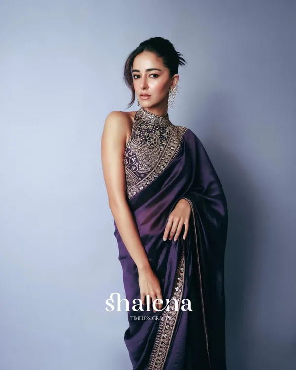 Purple_Color_Two_Tone_Fancy_Silk_Saree_with_Embroidery_Lace_Work
