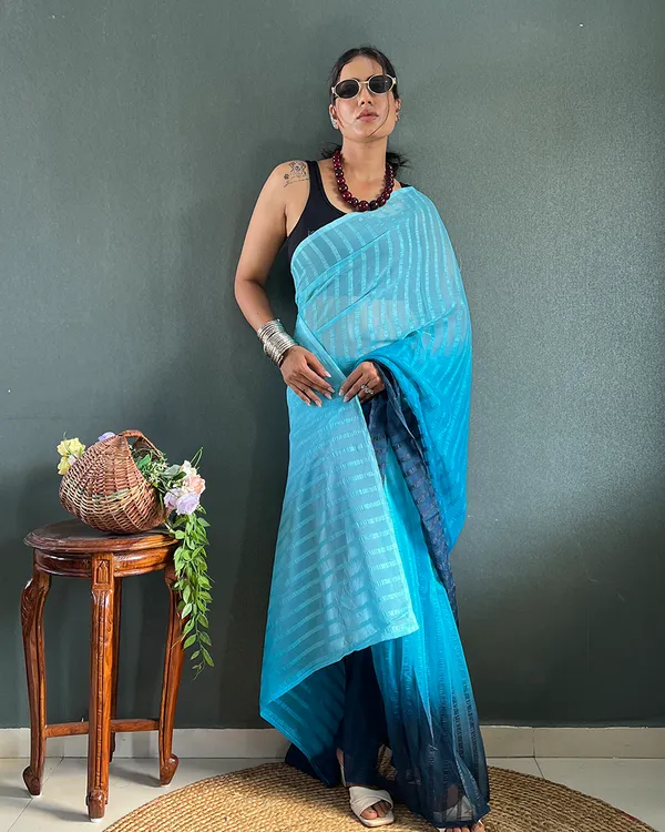 Blue_Color_1-Minute_Ready_To_Wear_Georgette_Saree_With_Blouse_Piece