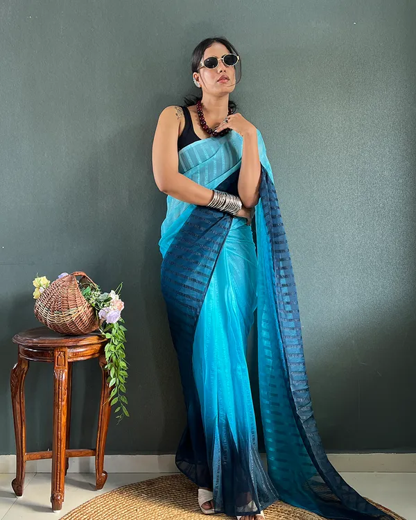 Blue_Color_1-Minute_Ready_To_Wear_Georgette_Saree_With_Blouse_Piece