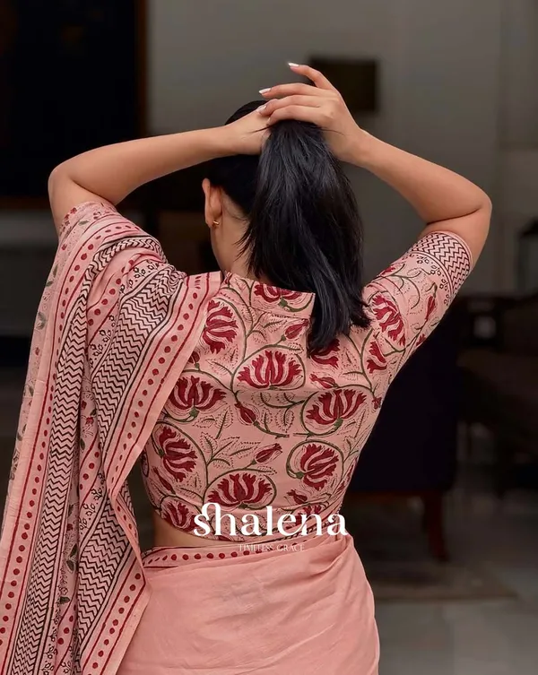 Rosy_Rani_-_Rani_Pink_Linen_1-Minute_Ready_to_Wear_Saree_with_Matching_Blouse_Piece