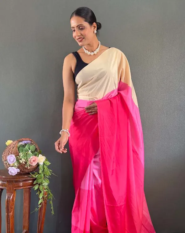 Dual_color_Color_1_-_Minute_Ready_to_Wear_Natural_Silk_Saree_with_Unstitch_Blouse_Piece