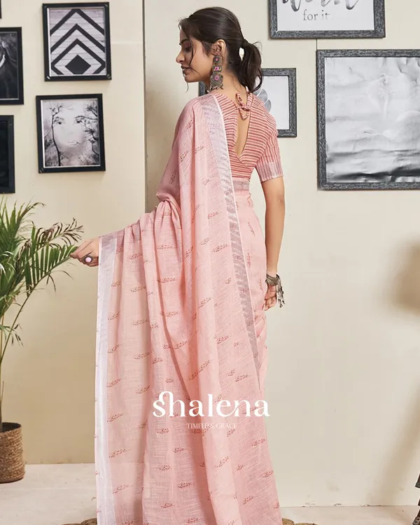 Pink_Color_1_-_Minute_Ready_to_Wear_Mulmul_Cotton_Saree_with_Blouse_Piece