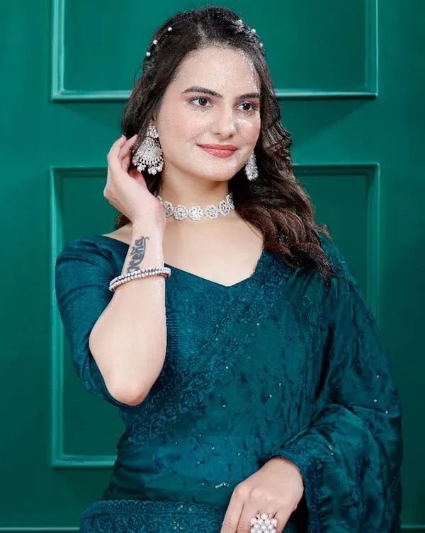 Neavy_blue_Color_1_-_Minute_Ready_to_Wear_Rangoli_Silk_Saree_with_Unstitch_Blouse_Piece