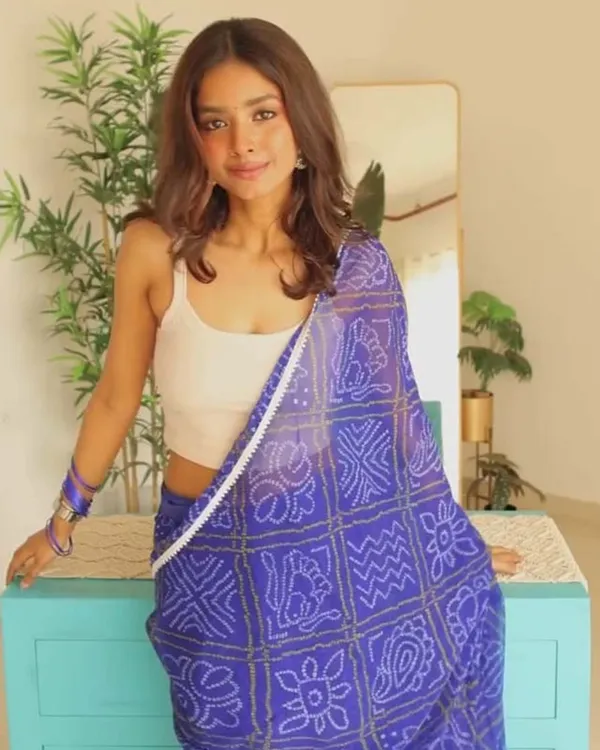 Blue_Color_1-Minute_Ready_to_Wear_Bandhni_Design_Premium_Georgette_Saree_with_Blouse_Piece